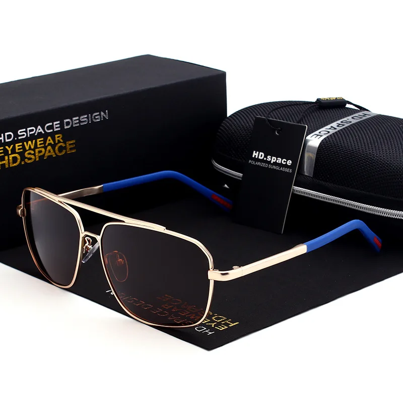 Мужские солнцезащитные очки s брендовые дизайнерские поляризованные солнечные с