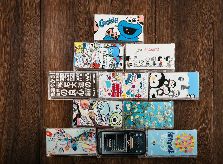 Чехол с тисненым мультяшным рисунком для Sony Walkman NW A50 A55 A56 A57 A55HN A56HN A57HN|Бамперы| |