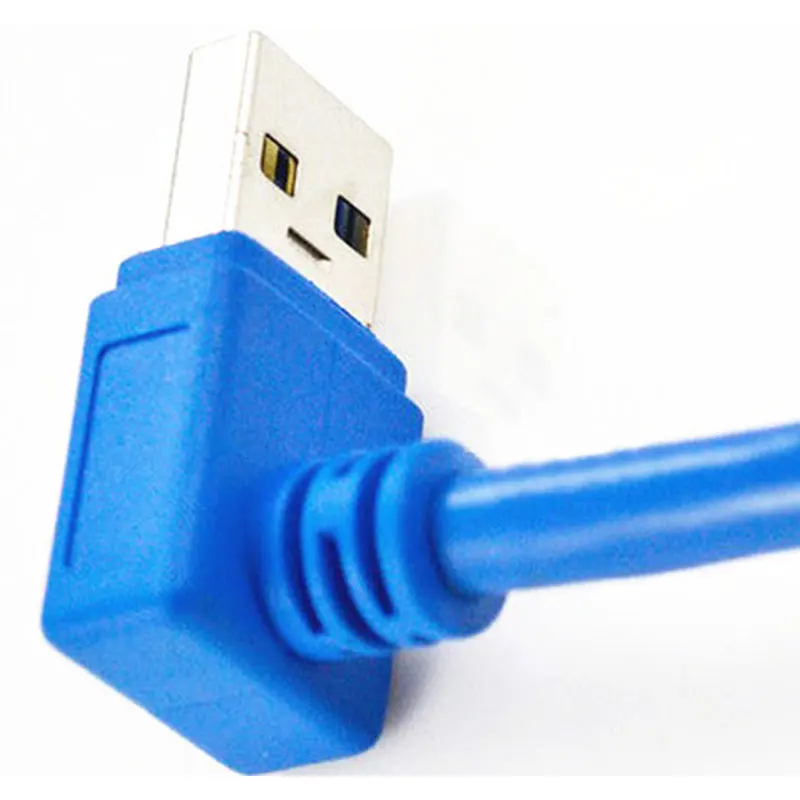 Кабель с прямоугольным штекером USB 3 0 A папа 90 градусов под углом до Micro B 10pin |