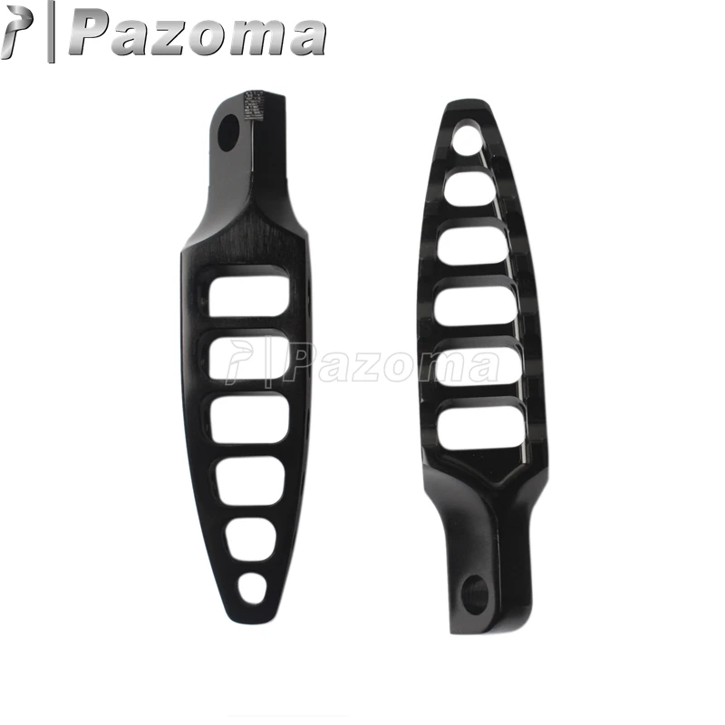 Мотоцикл Pazoma черные прямые мужские подставки для ног моторные велосипедные