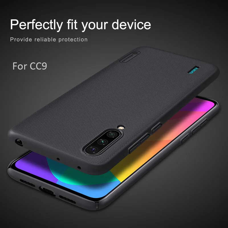 Nillkin матовый защитный чехол для Xiaomi CC9 CC9e Жесткий пластиковый Чехол