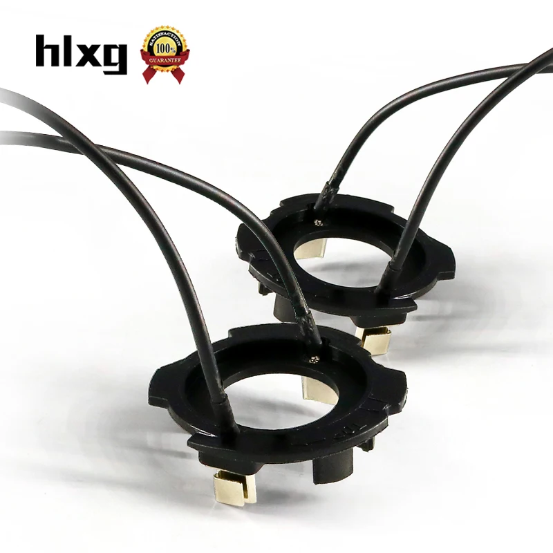 HLXG 2 шт. H7 led гнездо для фары адаптер бас Volkswagen golf 5 старого Sagitar держатель VW golf5