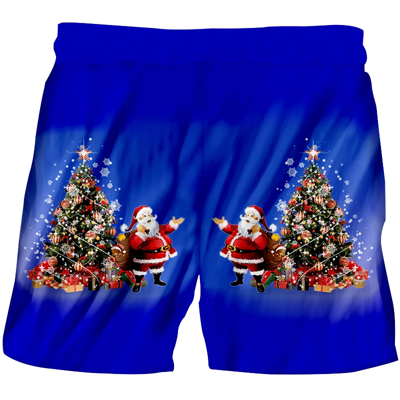 CJLM новый список мужская одежда 3D печать Рождественская елка и Санта Клаус