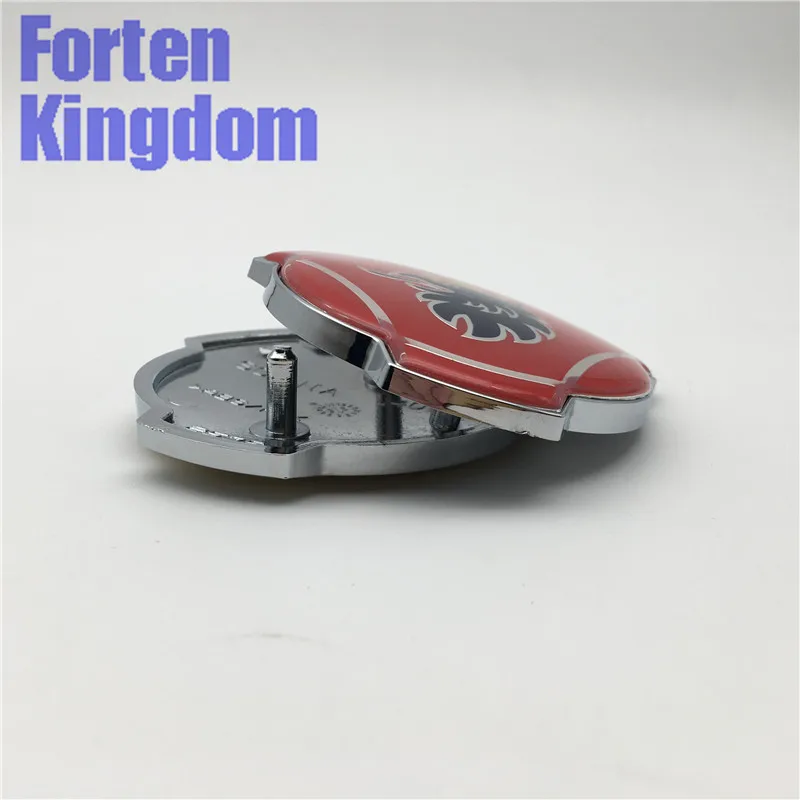 Forten Kingdom 1 шт. Гриффин логотип грузовик Гриль Эмблема для Scania красный цвет пользовательские автомобиль передняя решетка значок 80 мм ABS 1401610