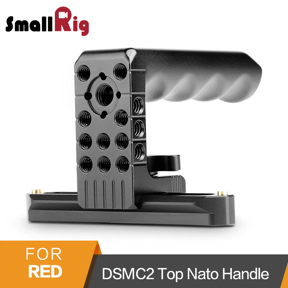 SmallRig верхняя ручка для камеры Сырная ручка с рельсами Nato и Arri позиционные булавки для красной камеры ручка монтируемая рукоятка-1961