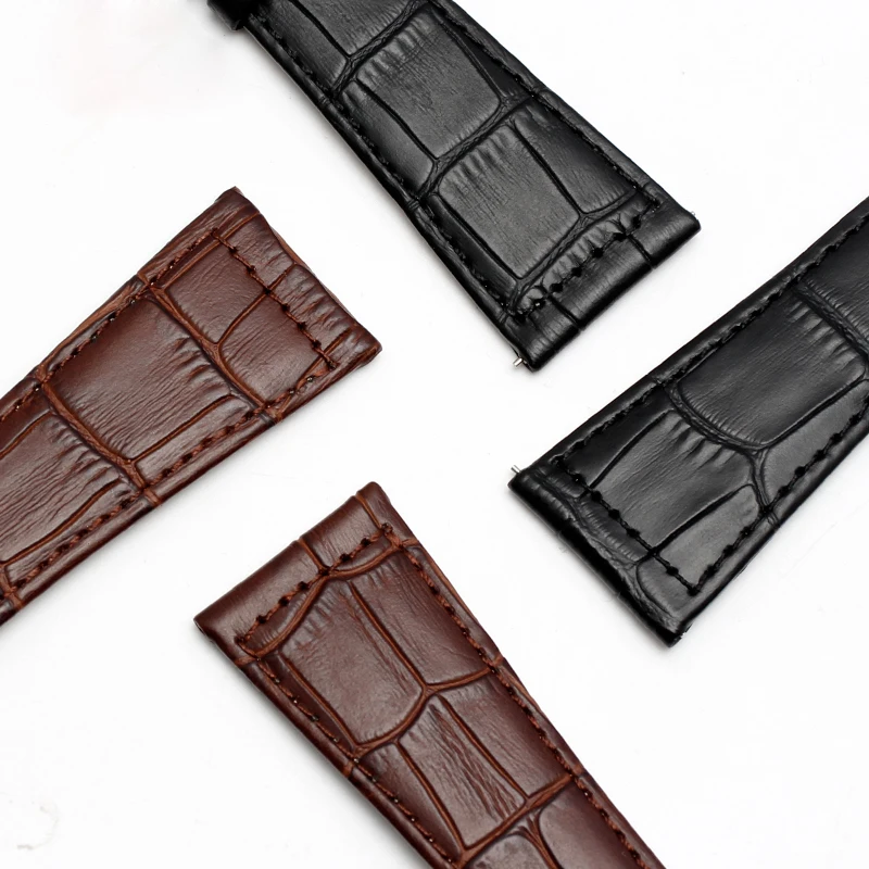 Мужские часы из натуральной кожи 26 мм ремешок без пряжки|Ремешки для часов| |