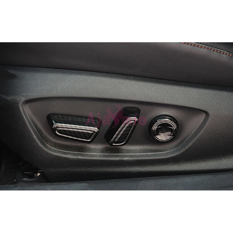 Интерьер из углеродного волокна Цвет сиденья Кнопка регулировки панель накладка