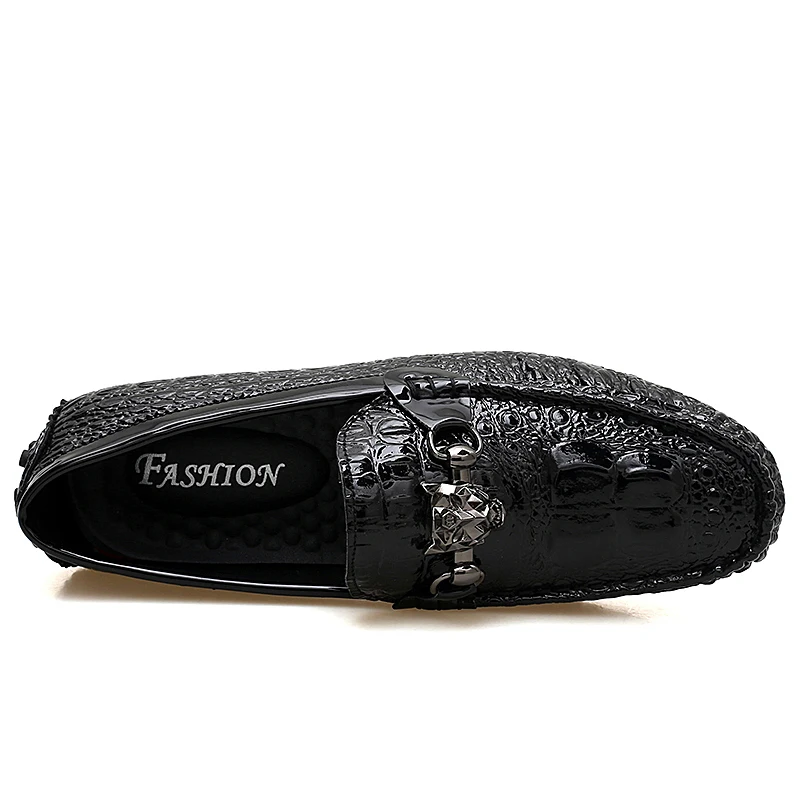 Мокасины ALCUBIEREE мужские кожаные лоферы удобная повседневная обувь для вождения