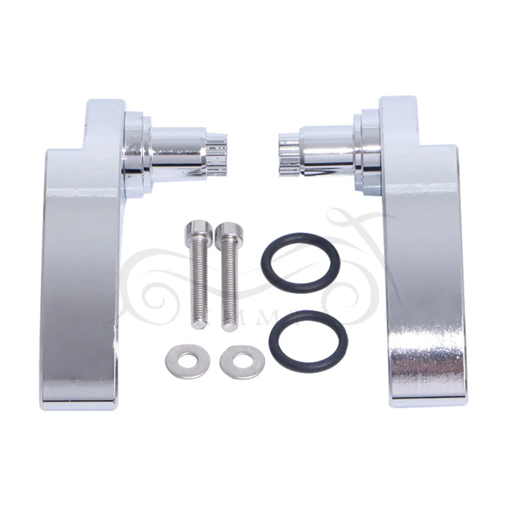 Хромированная заготовка Алюминиевая сумка для седла Рычажный фиксатор Lift Kit Harley