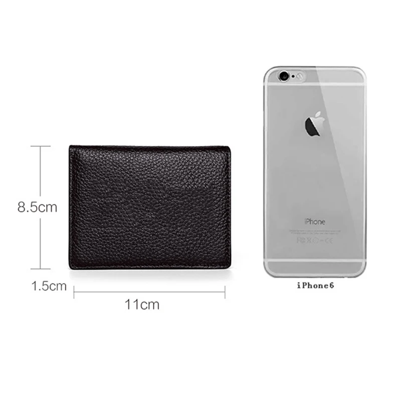 Men's Genuine Leather Wallet Passport Case Business Card Holder Driver's License Bank ID Credit card package sets | Багаж и сумки