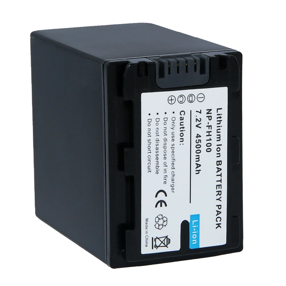Аккумулятор для камеры SONY FH100 3 шт./лот 4200 мач аккумулятор NP HDR CX12E 1 2 4 6 SR11E 5 |camera