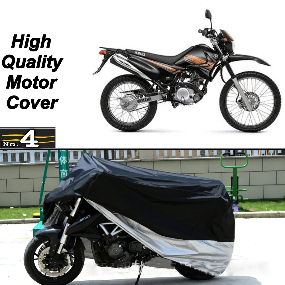 

Чехол для мотоцикла Yamaha XTZ, водонепроницаемый чехол с защитой от УФ-лучей, пыли и дождя, изготовлен из полиэфирной тафты