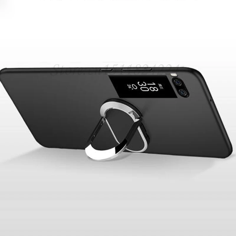 Чехол для Meizu Pro 7 чехол Plus мягкий силиконовый Магнитный автомобильного кольца