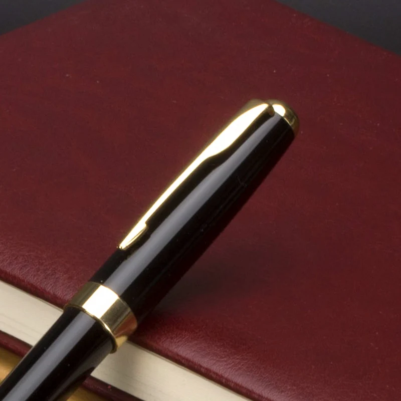 

1 Pc Core Metal Ballpoint Pen Rotating Metal Money Clip Metal Luxury Ballpoint Pen High Quality Roller Pen Material