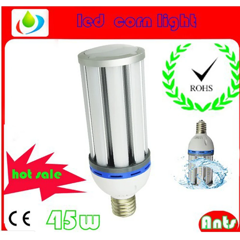 54 Вт E40/E27 LED Кукуруза уличный свет Samsung 5730 алюминиевый корпус радиатора 360 градусов