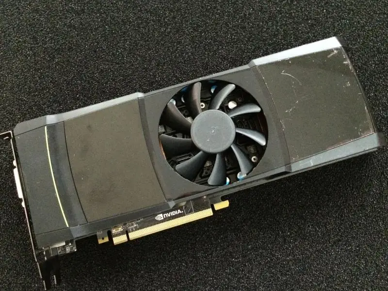 Б/у видеокарта GTX590 3g Dual 8Pin power