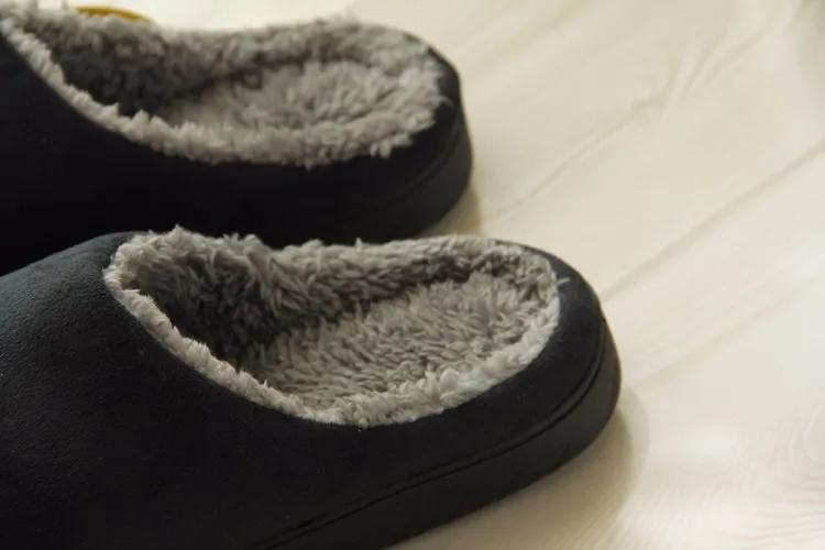 LettBao/Новинка; модные домашние тапочки; Schinelo Masculino; мужские тапочки с рисунком супергероя; Мужская зимняя обувь; забавные меховые Тапочки