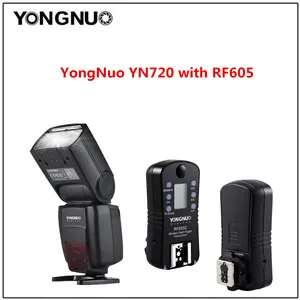 Yongnuo YN720 литиевая лампа-вспышка с батареей 2000mAh для Canon Nikon Pentax, совместимый YN685 YN560 IV YN560-TX RF605