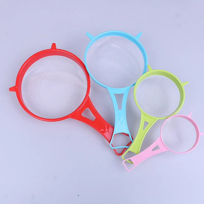 4pcs Plastic Kitchen Strainer Sieve Colander Set Four Sizes DIY Tool &amp Dining strainers | Дом и сад
