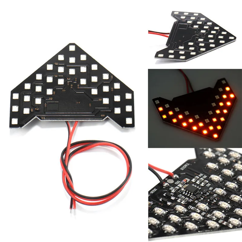1 шт. 33 SMD СВЕТОДИОДНЫЙ стрелка панели автомобиля указатель поворота бокового
