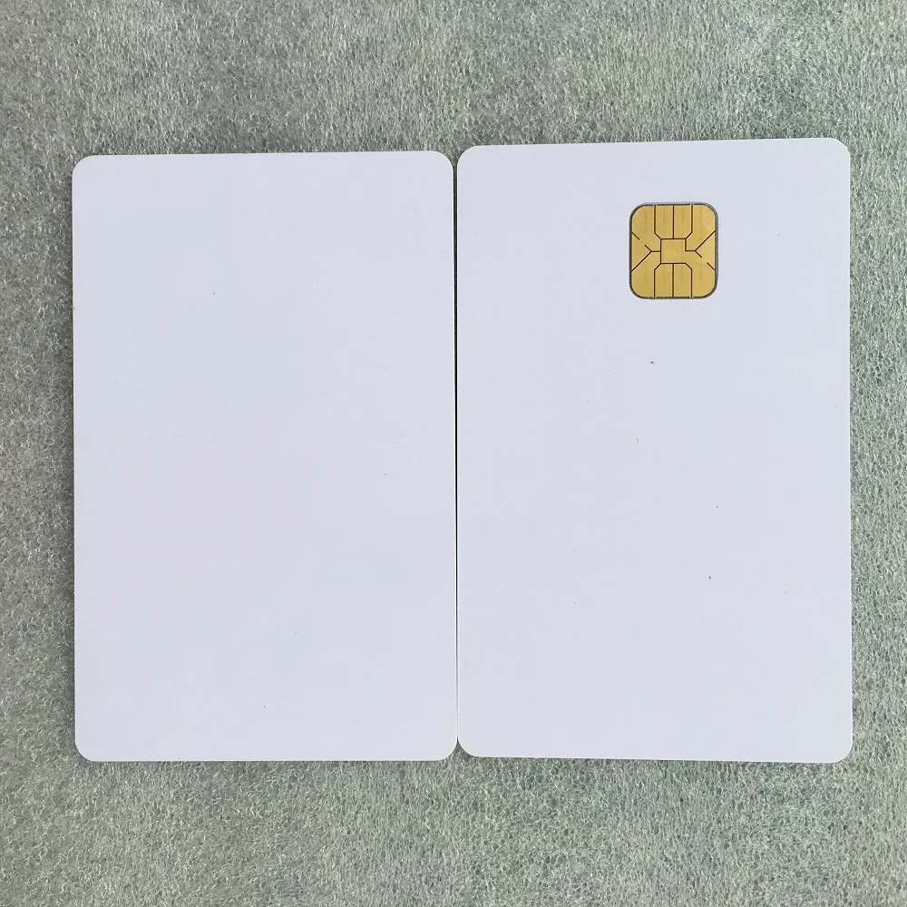 wholesale 1000pcs iso7816 Contact memory smart card AT88SC1604-09PT PVC IC card