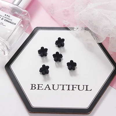 Deep Blue 5PCS 10 шт./лот милые разноцветные вишни для девочек маленькие когти для волос Принцесса Милая заколка для волос шпильки для волос повязка для волос Детские аксессуары для волос - Цвет: Deep Blue 5PCS