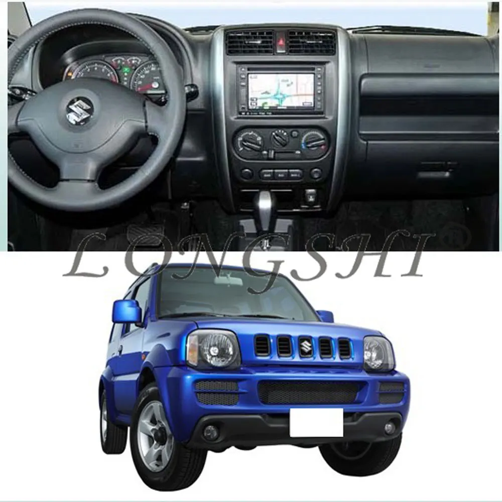 Автомобильная установка dvd рамка/передняя рамка/dvd панель для 00-17 Suzuki jimny, 2DIN
