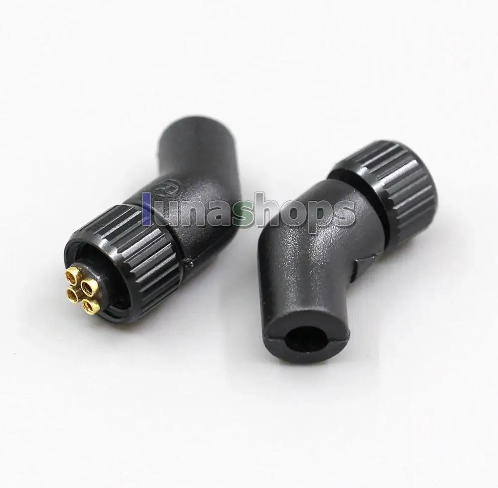 LN005420 Ultrahard Polycarbonate DIY XLR Earphone Pin Adapter For JH AUDIO JH24 Roxanne 24 Iriver AK R03 AKR02 Cable | Электроника