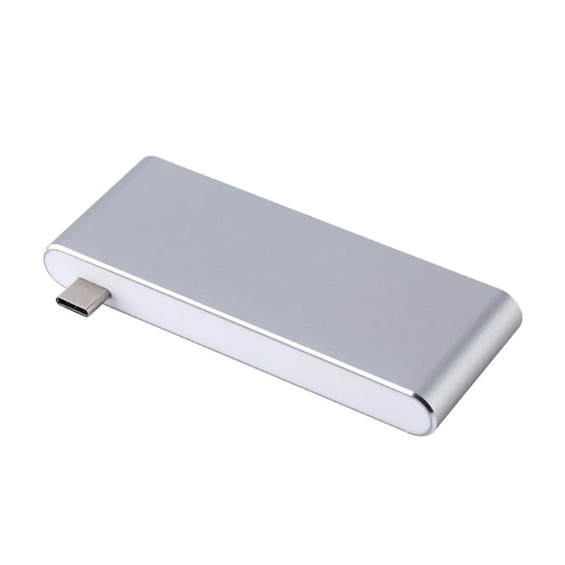 Алюминиевая модель USB 3 1 Hub Type C 0 разветвитель адаптер TF Micro SD кардридер для Macbook Air