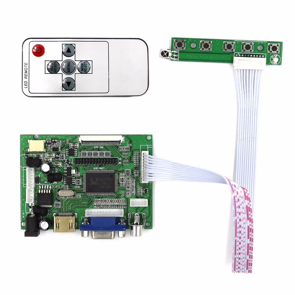 

HD MI VGA 2AV lcd Controller board VS-TY2662-V1 work for 7~9inch AT070TN92 AT070TN94 AT080TN64 AT090TN12 800x480 lcd display