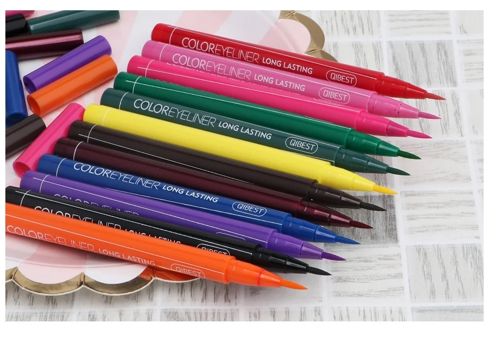 1 шт. цветная жидкая подводка для глаз карандаш быстросохнущая долговечная