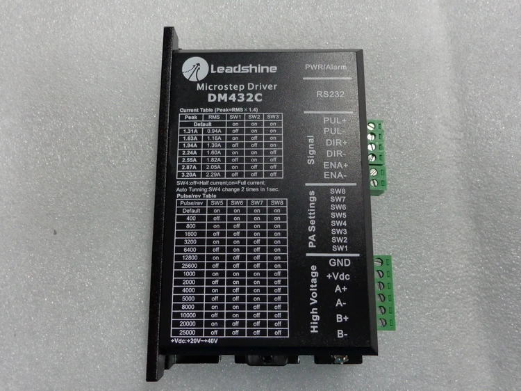 Leadshine 2-фазный DSP на основе цифрового шагового привода DM серии DC18-40V 0 5-3.2A DM432C Новый |