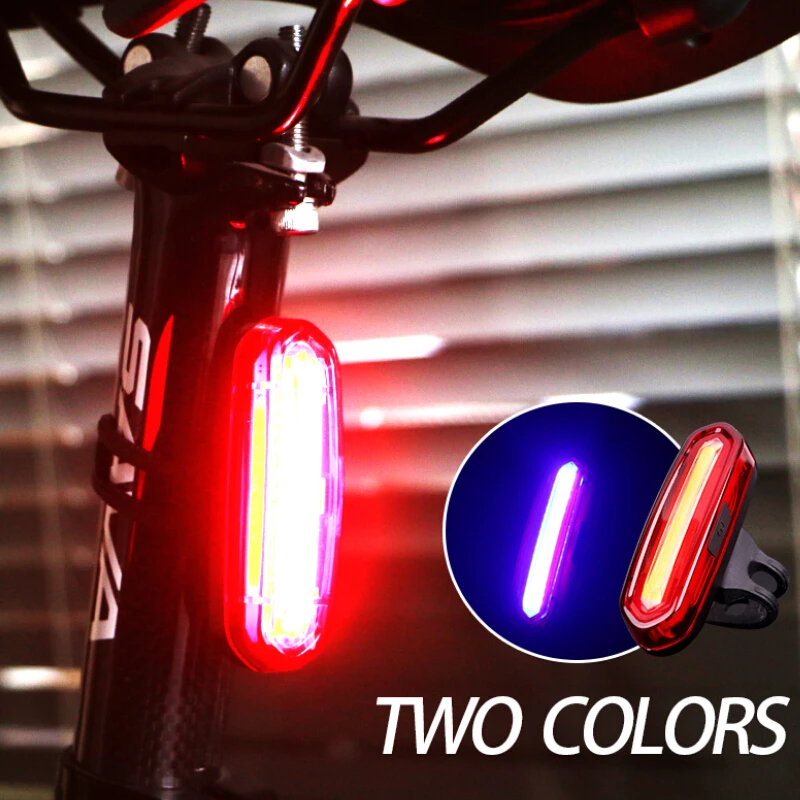 Задний фонарь для велосипеда на колесах водонепроницаемый светодиодный