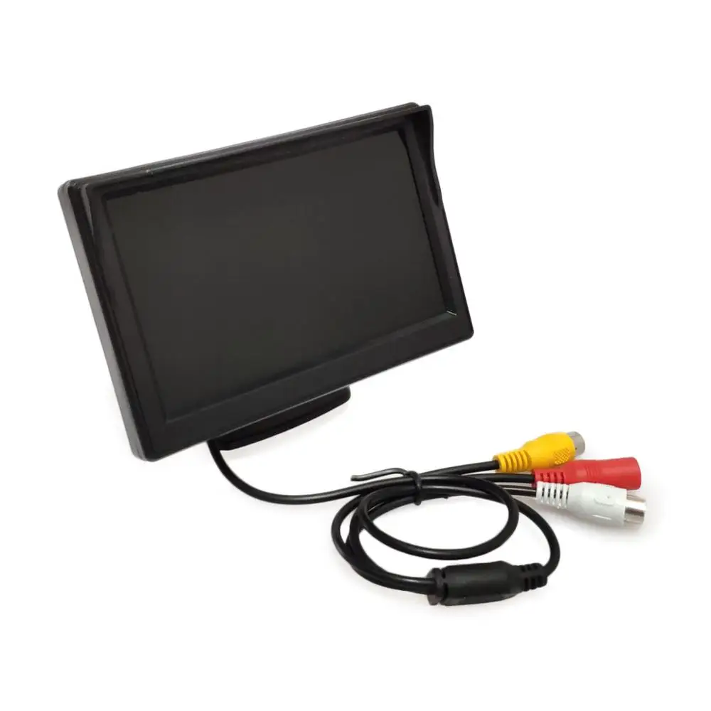 5 дюймовый автомобильный монитор DIYKIT TFT LCD &quotHD цифровой экран 16:9 800*480 2 сторонний