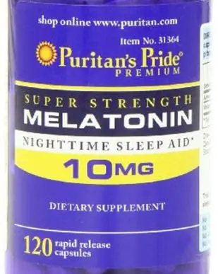 Новинка PRIDE Бесплатная доставка Melatonin 10 мг 120 колпачков ночное время помощь для