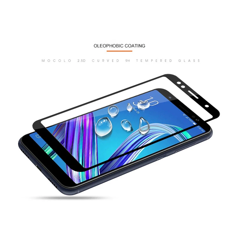 Закаленное стекло 9H с полным покрытием для Asus Zenfone Max Pro M1 ZB601KL ZB602KL 4 ZC520KL 5 Z ZE620KL ZS620KL