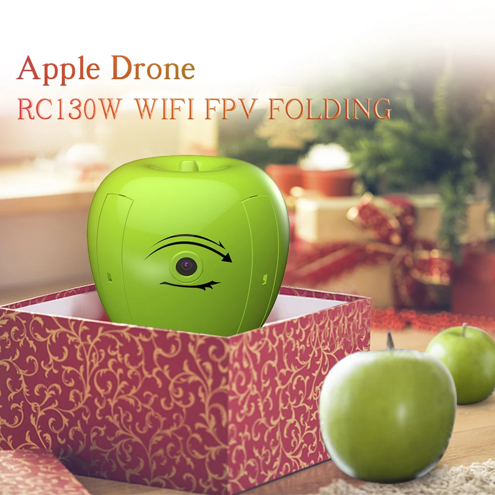 130 Вт 720P 0.3MP камера Дрон Wifi FPV Apple высота удержания g сенсор складной селфи RC