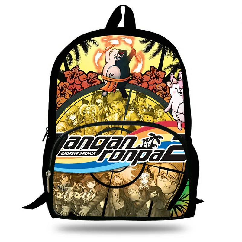 Buleflyer Danganronpa Print Backpack Kids School Infantil Daily Bags Children Schools For Teenage boys&ampGirls | Багаж и сумки