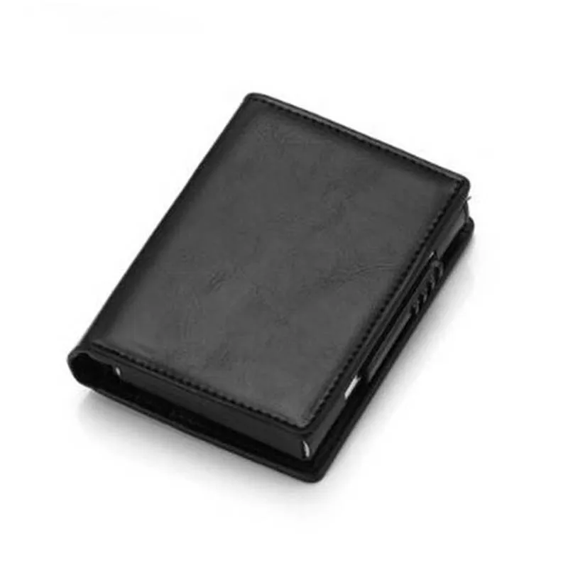 Кошелек ZOVYVOL Rfid мужской тонкий мини-кошелек металлический алюминиевый бумажник