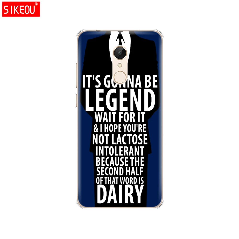 Силиконовый чехол для телефона Xiaomi redmi 5 4 1s 2 3 3s pro PLUS note 4X 4A 5A how i meet your mother himym quotes |