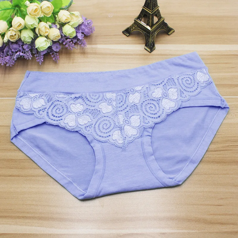 Женские трусы из модала дышащие тригонометрические трусики один размер