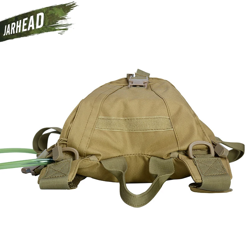 2.5L Открытый Рюкзак Molle военный тактический гидратор сумка Велоспорт воды мешок кемпинг езда Пешие прогулки Оксфорд Верблюд Сумка для воды