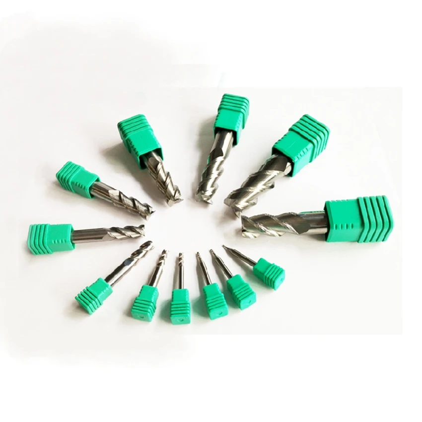 

3 Flute Tungsten steel milling cutter 50 degree Flat end mill Carbide CNC Aluminum alloy Milling cutter