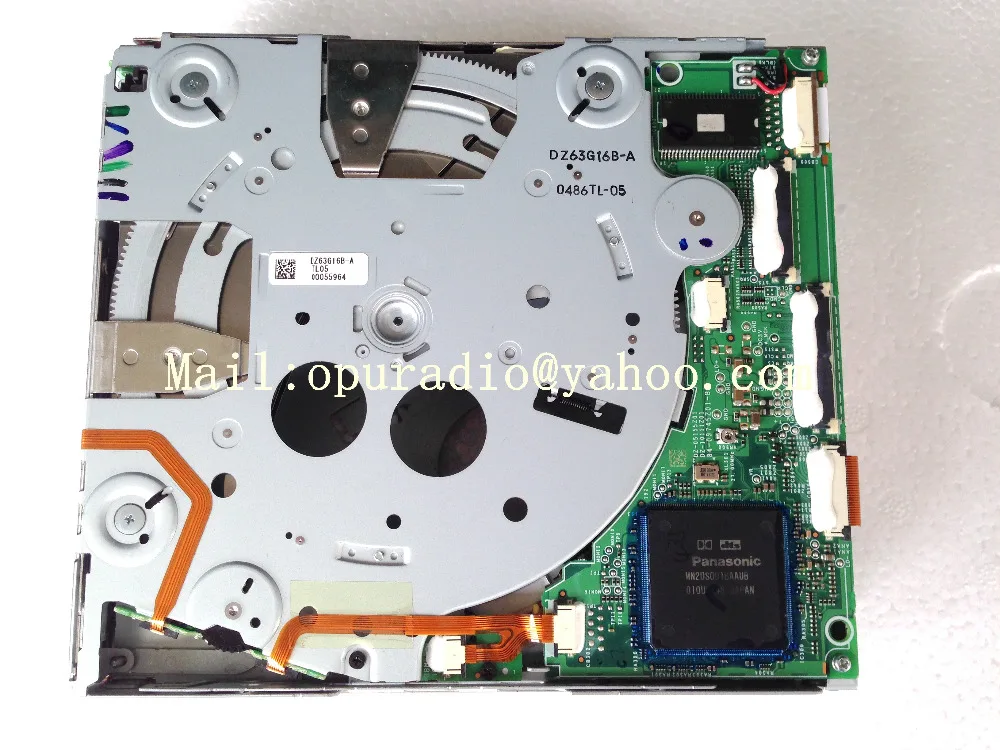 Alpine 6CD/DVD механизм чейнджер DZ63G160 для Mercedes COMAND NTG4 HDD навигация W204 C Класс|dvd changer|dvd