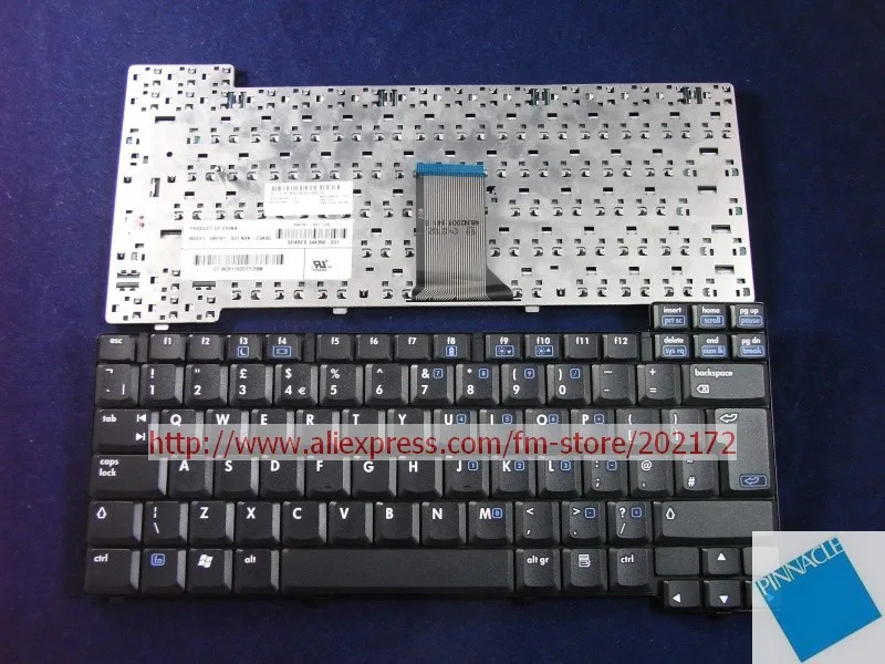 Совершенно новая черная клавиатура для ноутбука 344390 031 349181 серии HP Compaq nx5000 nx9040