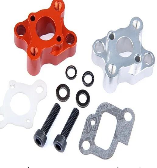 CNC впускной коллектор Набор для 23-30.5cc газовый двигатель Zenoah CY HPI Baja 5b 5t 5sc losi 5ive-T двигатель Rovan King