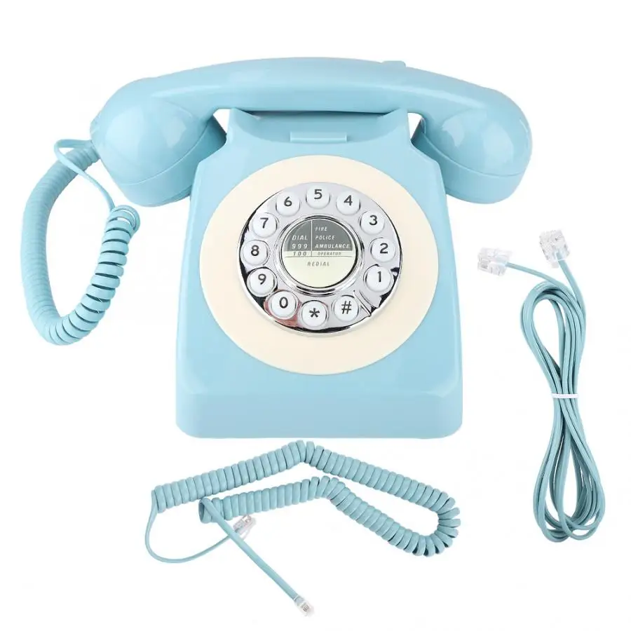 Telefon MS-300 Ретро стиль стационарный телефон для офиса украшения дома анти-электромагнитные помехи телефон портативный
