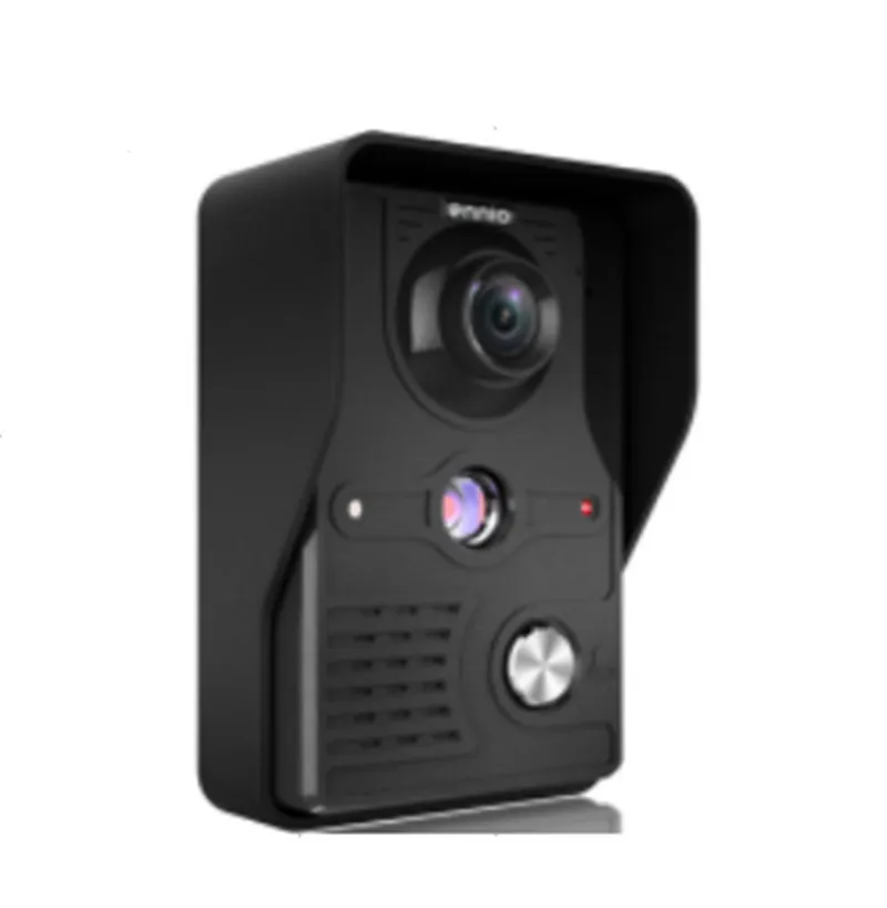 7-дюймовая сенсорная кнопка ИК ночного видения Видео дверной телефон |