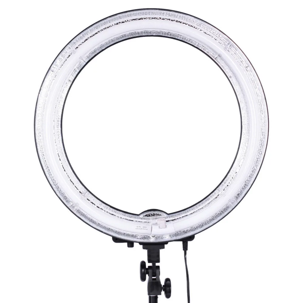 Кольцевая вспышка Neewer 18 &quot600W 5500K флуоресцентная лампа для видеосъемки освещение