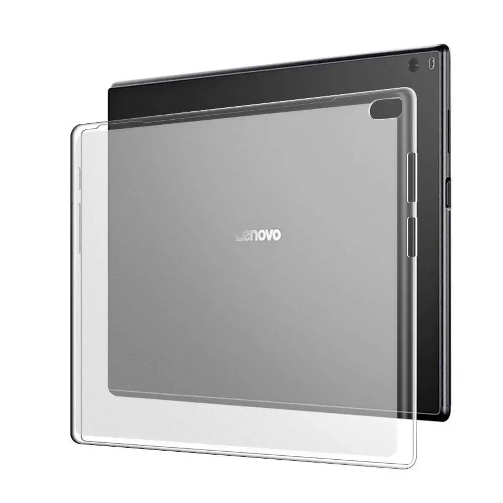 Чехол для Lenovo Tab 4 10 1 ТБ X304 F/L/X 2017 чехол планшета 360 Full Protecive мягкий TPU прозрачный TB